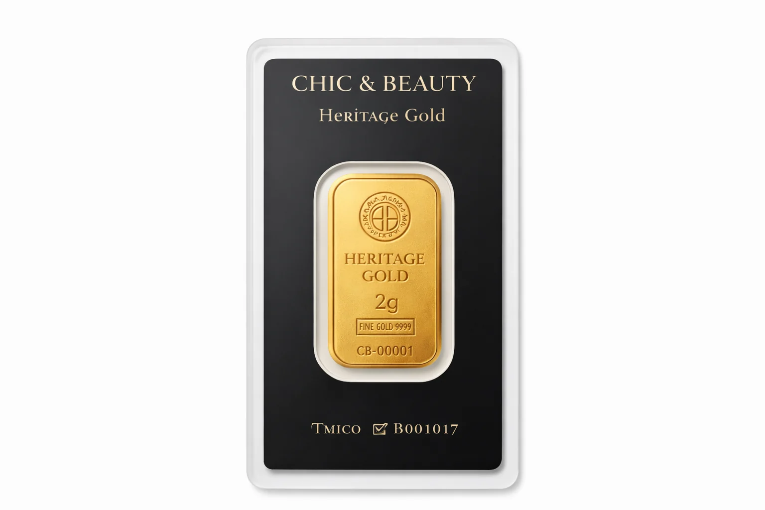 Lingote de 2 gramos 18K