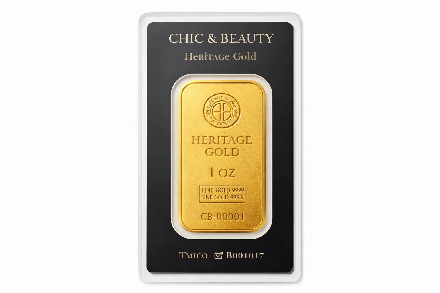 Lingote de 1 onza 18K