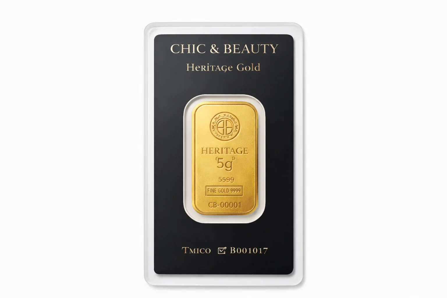 Lingote de 5 gramos 18K