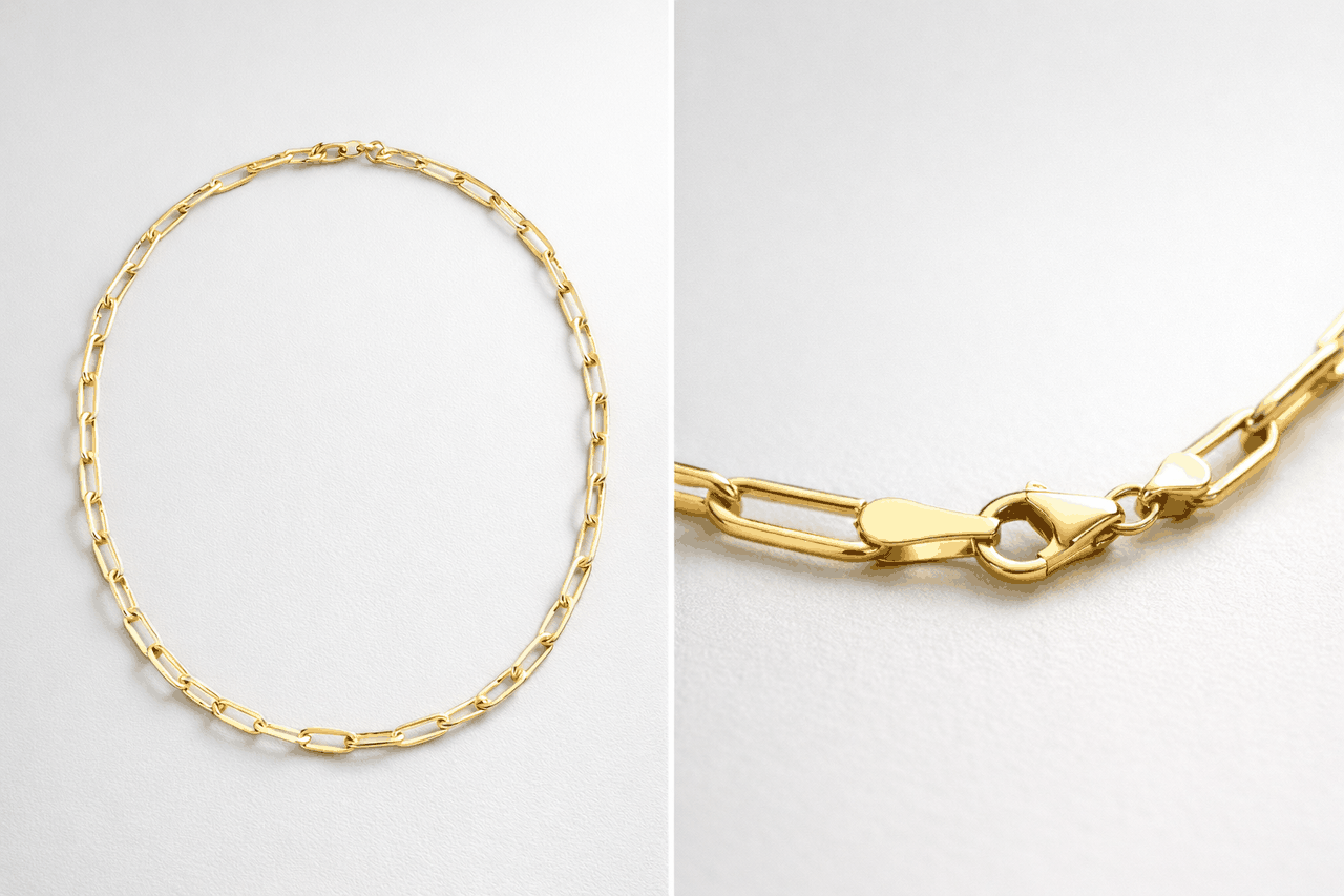 J 002 de oro 18K - vista 3