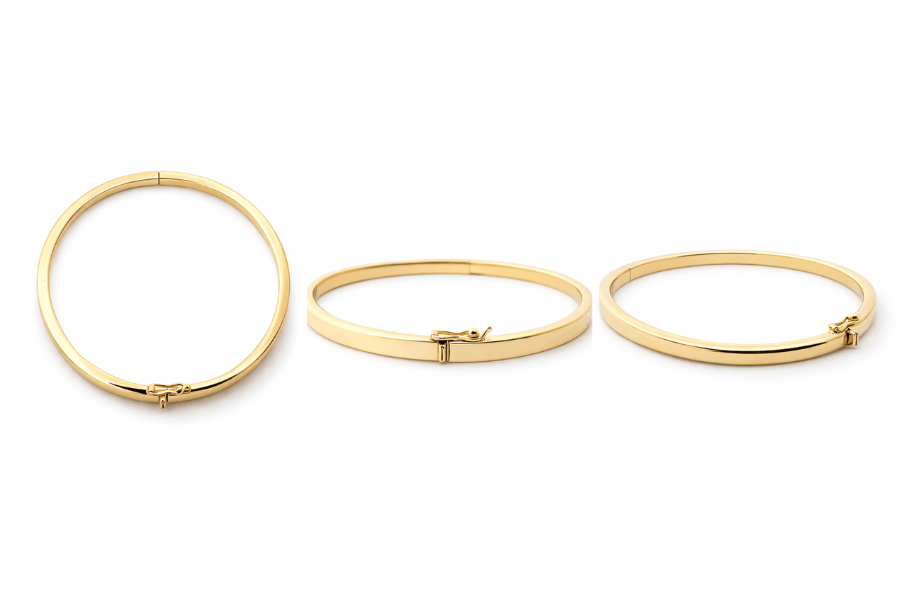 J 006 de oro 18K - vista 3